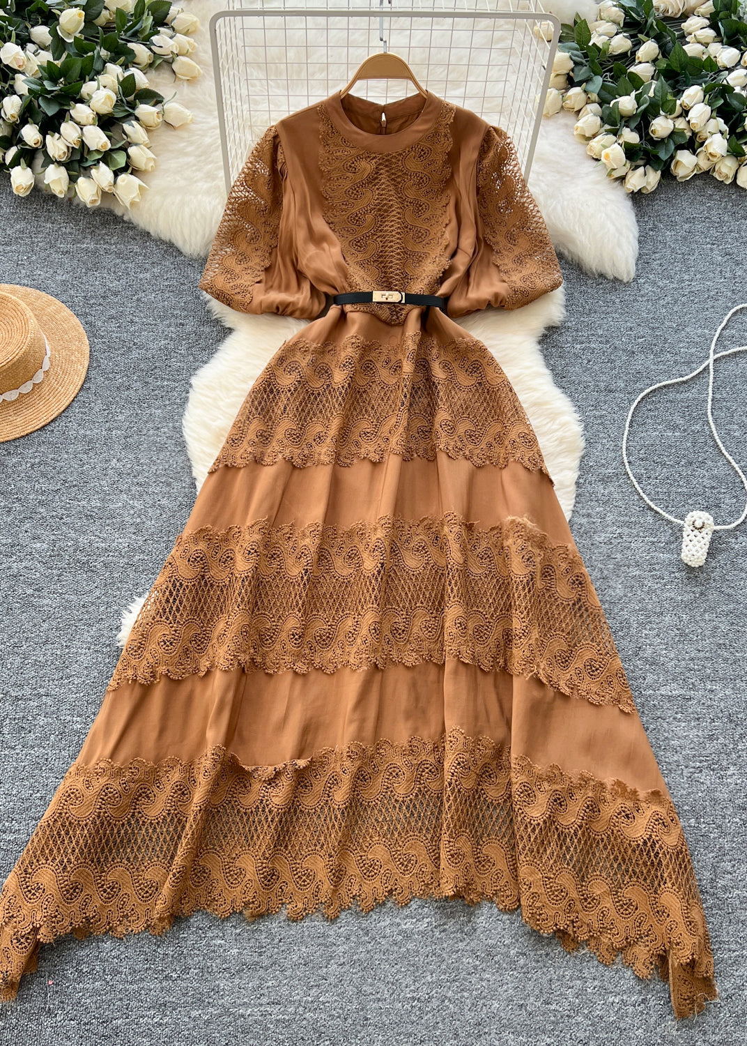 Classic Vintage Dress with a Flattering Fit