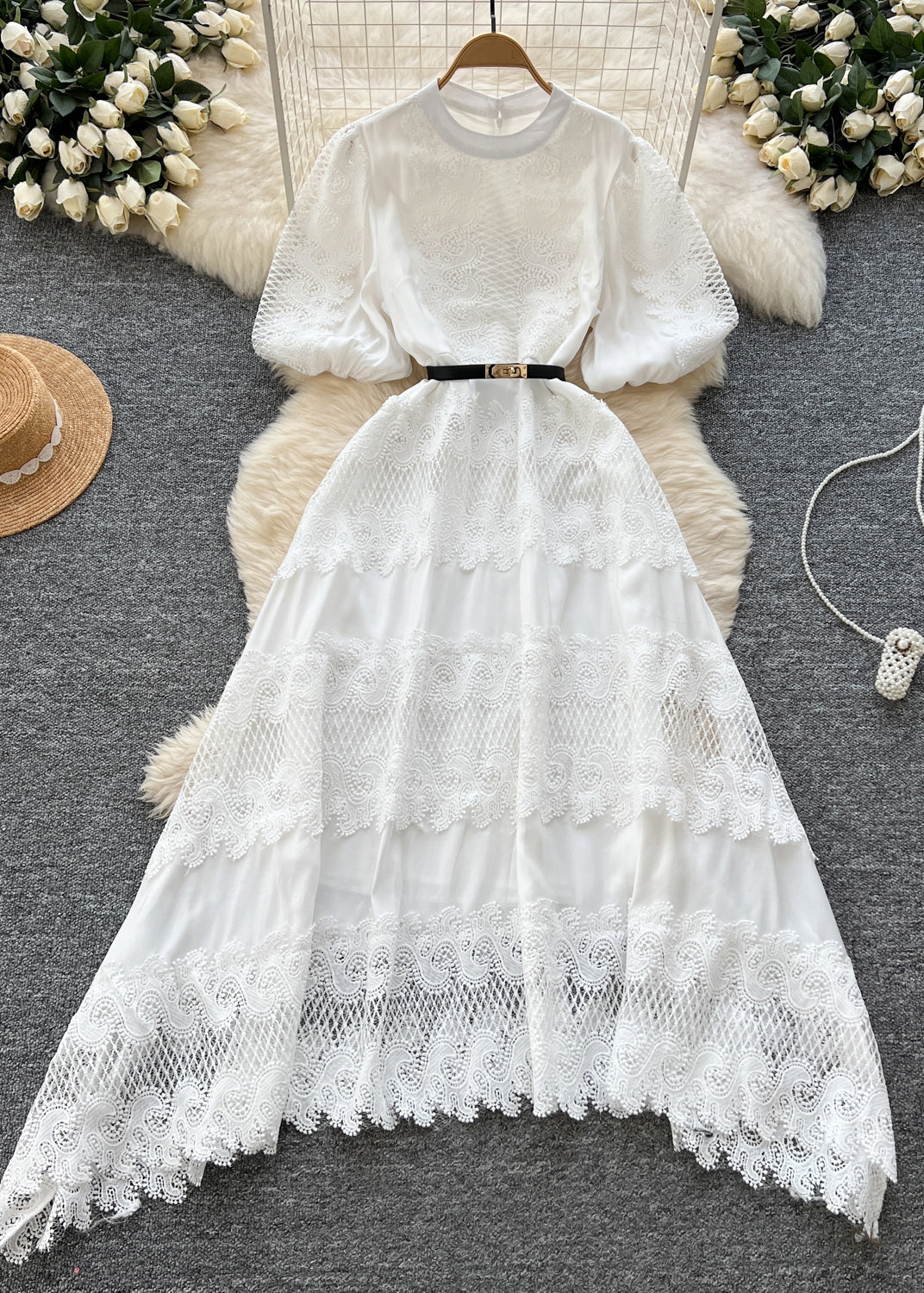 Classic Vintage Dress with a Flattering Fit
