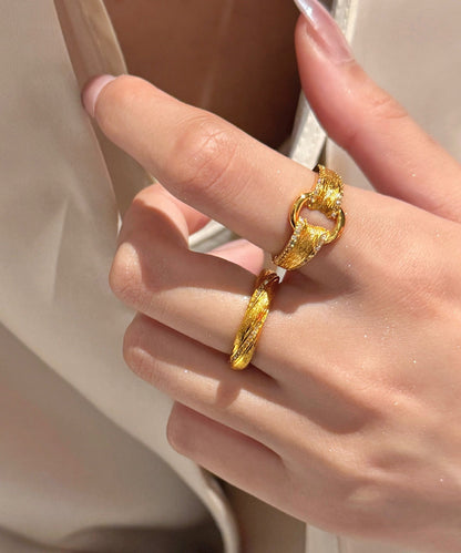 Vintage Handmade Gold Set