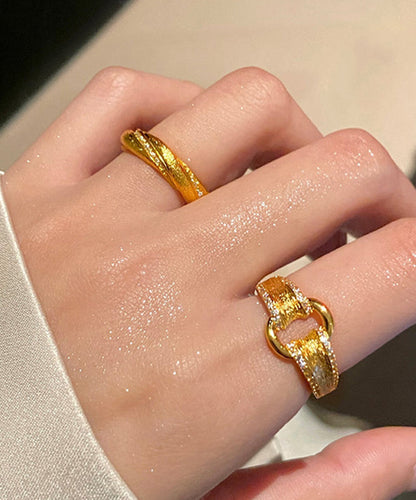 Vintage Handmade Gold Set