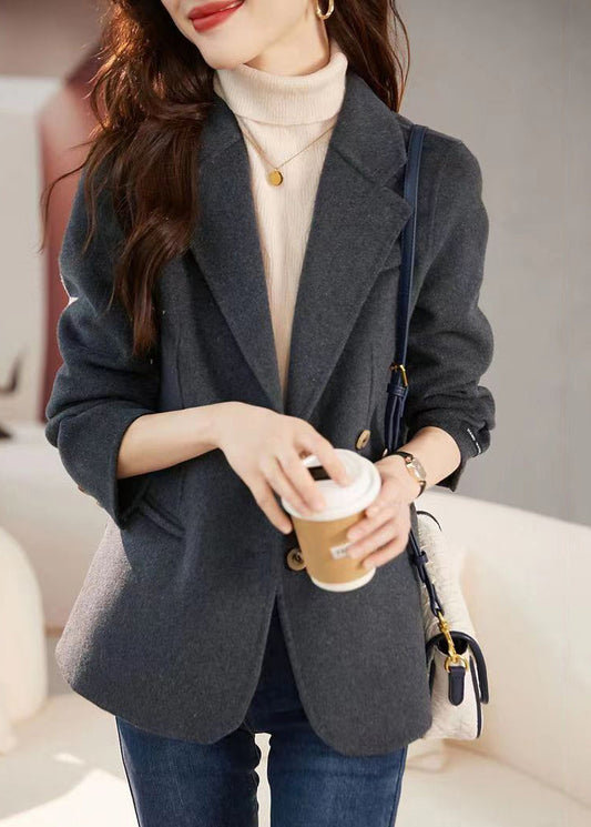 A Vintage Style Coat with Delicate Timeless Details