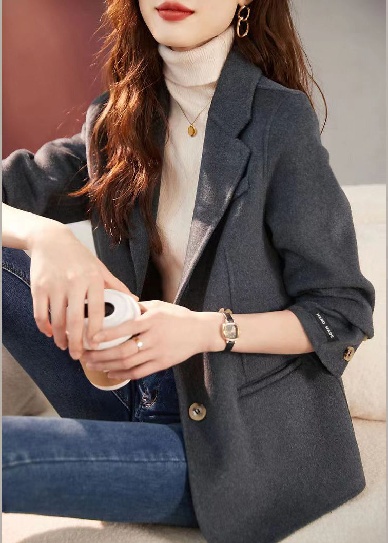A Vintage Style Coat with Delicate Timeless Details