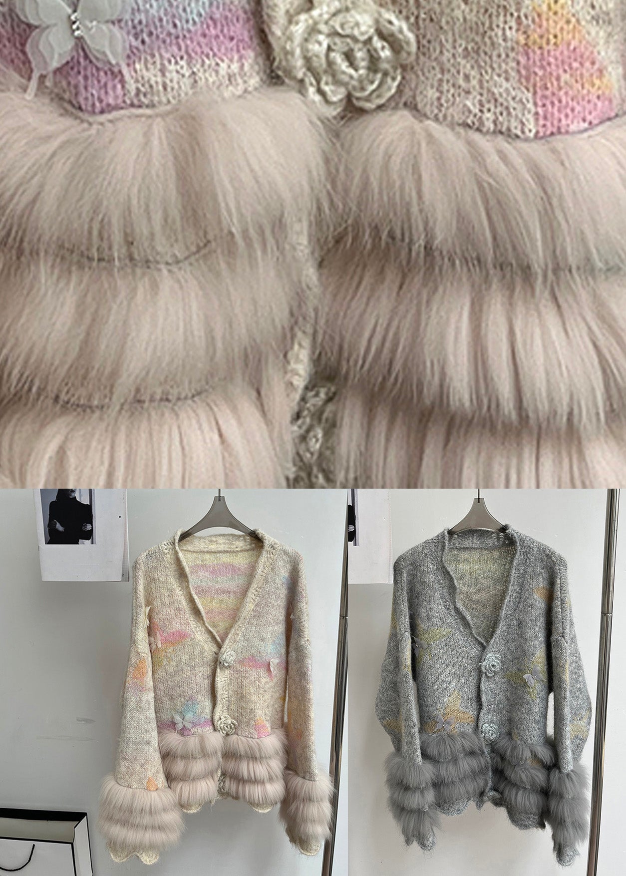 A Vintage Style Cardigan with Delicate Timeless Details