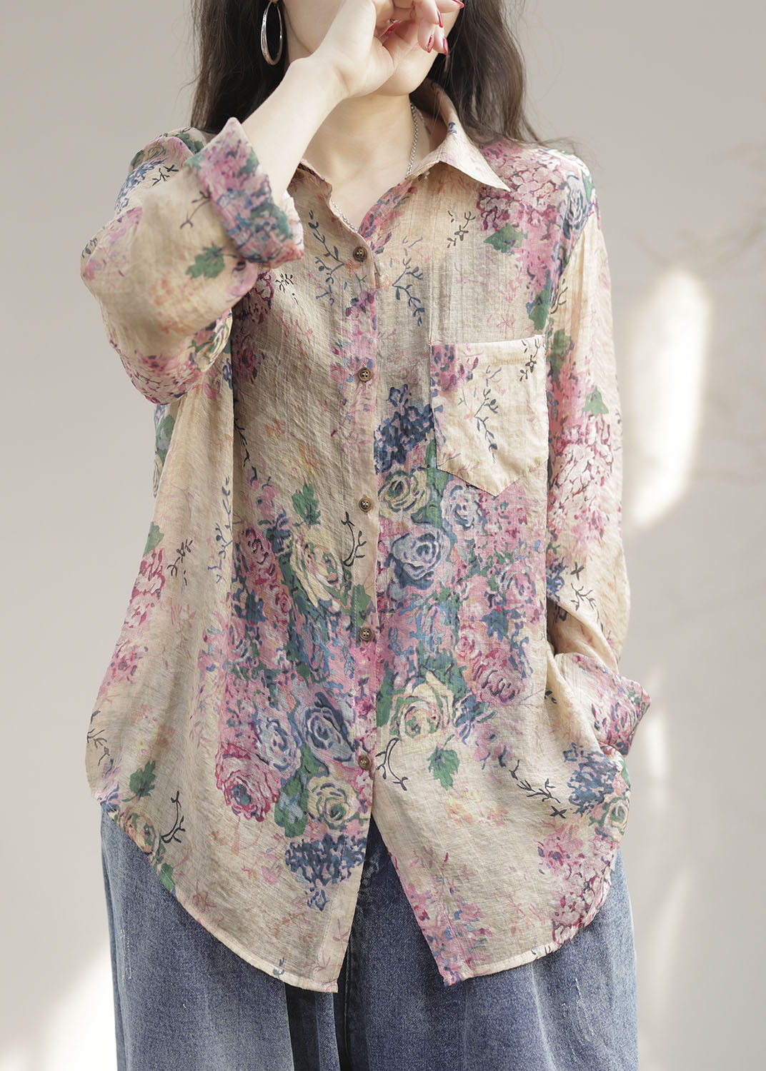 Classic Vintage Top with a Flattering Fit