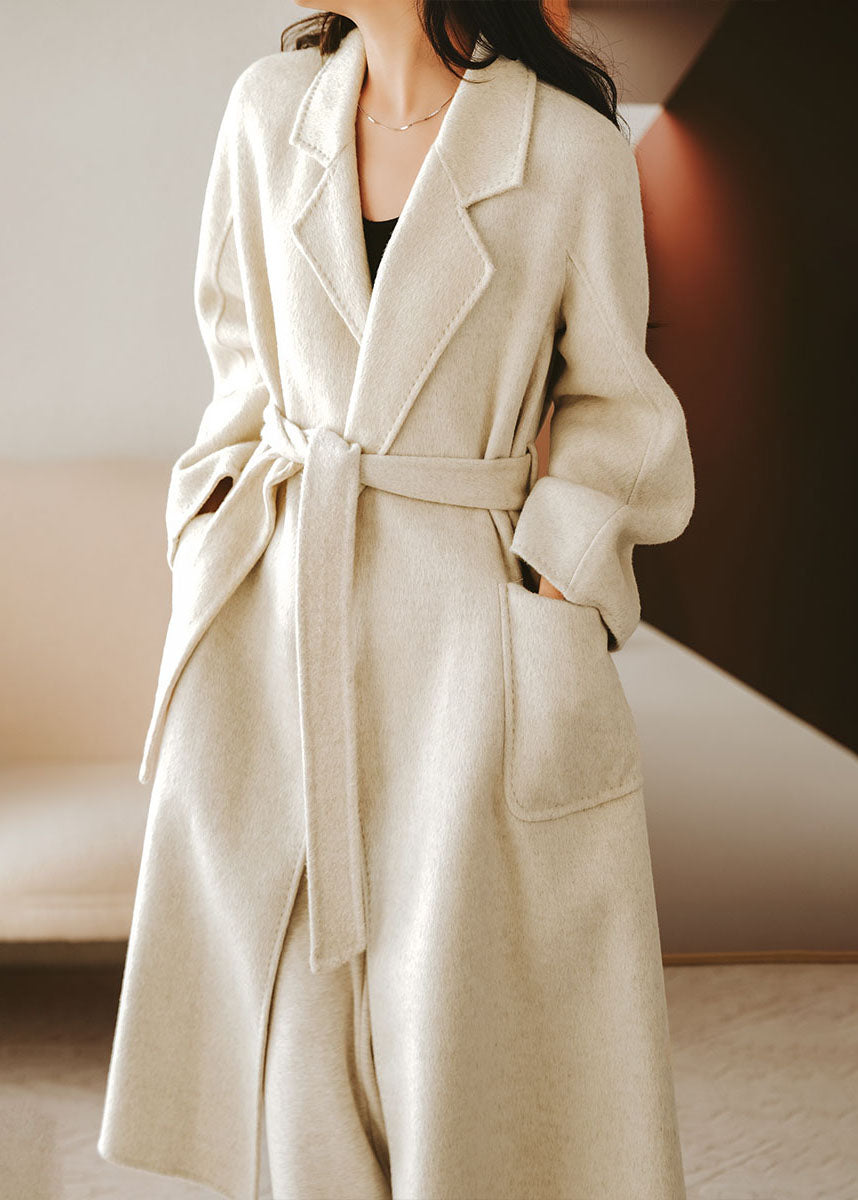 A Vintage Style Coat with Delicate Timeless Details