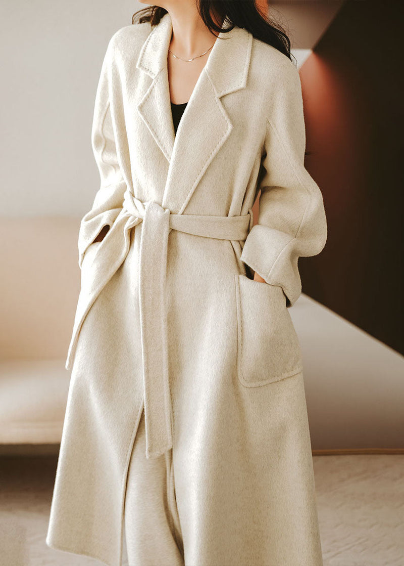 A Vintage Style Coat with Delicate Timeless Details