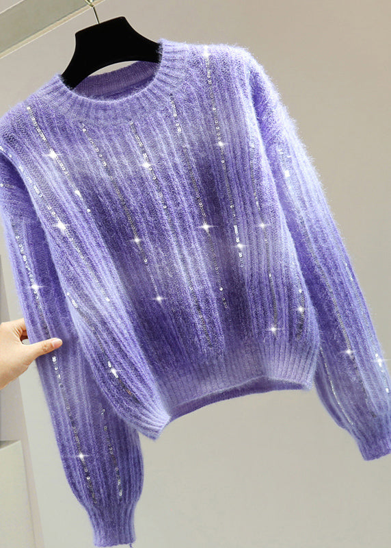 A Vintage Style Sweater with Delicate Timeless Details
