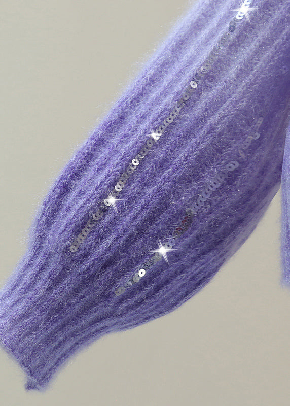 A Vintage Style Sweater with Delicate Timeless Details