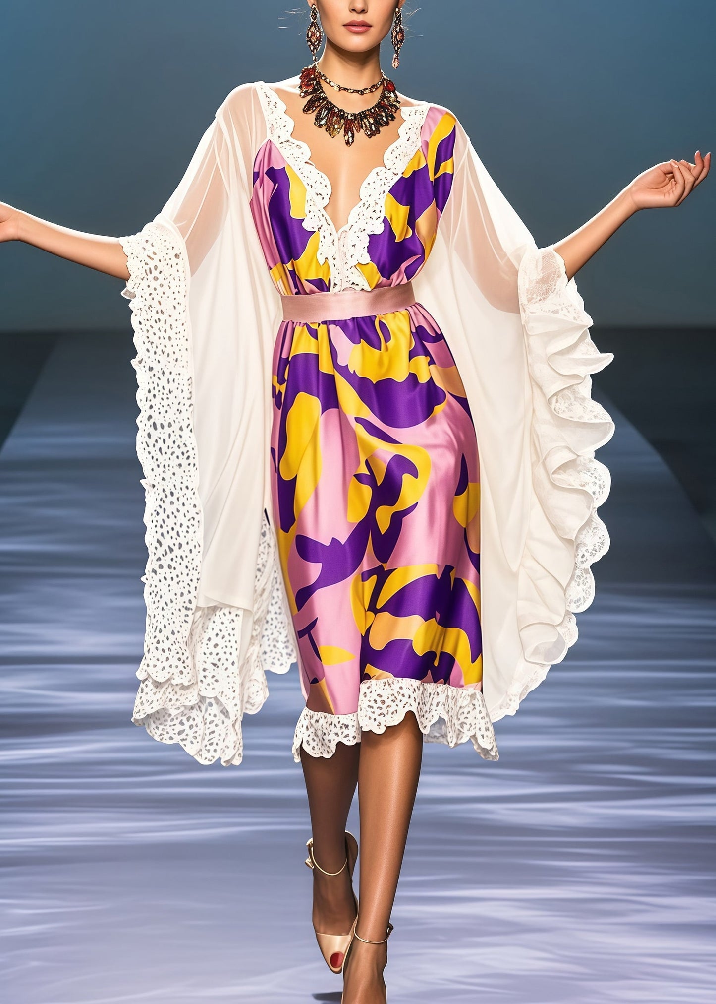 Beautifully Finished Dress in a Timeless Design