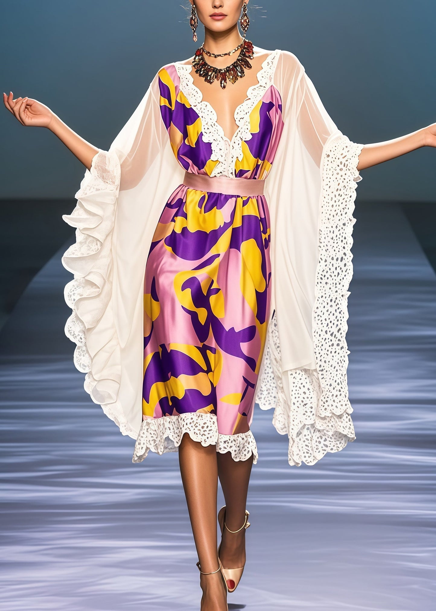 Beautifully Finished Dress in a Timeless Design
