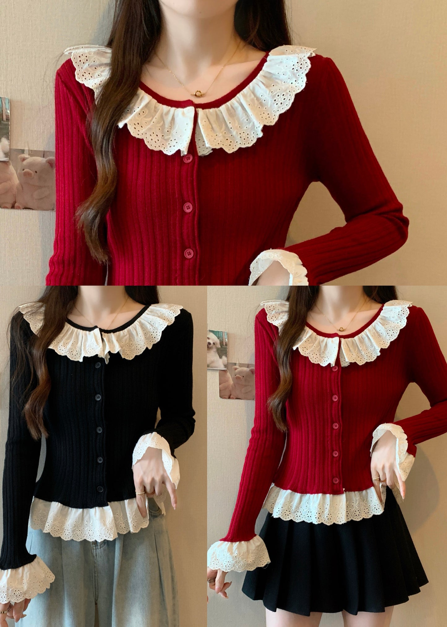 Beautifully Finished Sweater in a Timeless Design