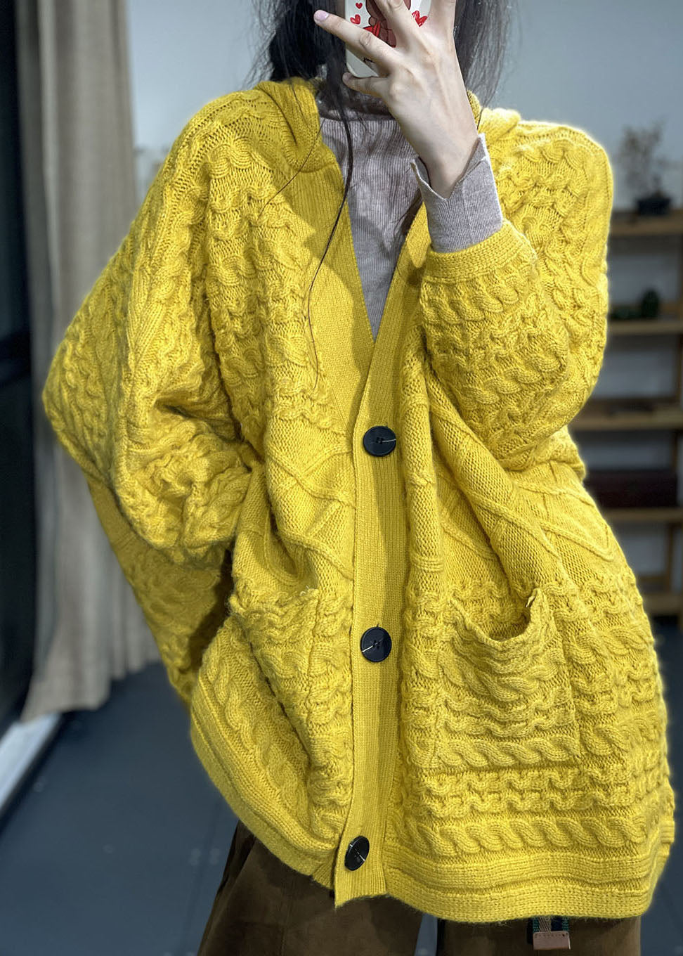 Vintage Inspired Cardigan with a Contemporary Edge