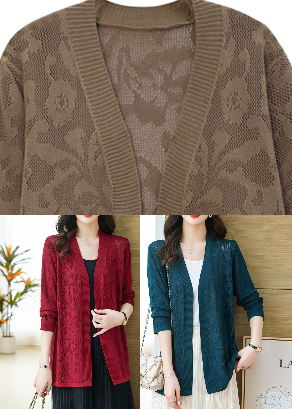 Sophisticated Cardigan with a Clean Classic Look