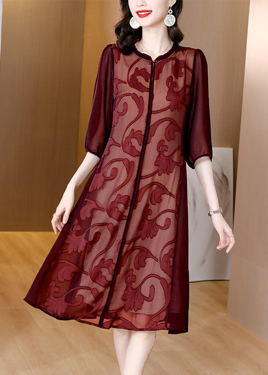 A Vintage Style Dress with Delicate Timeless Details