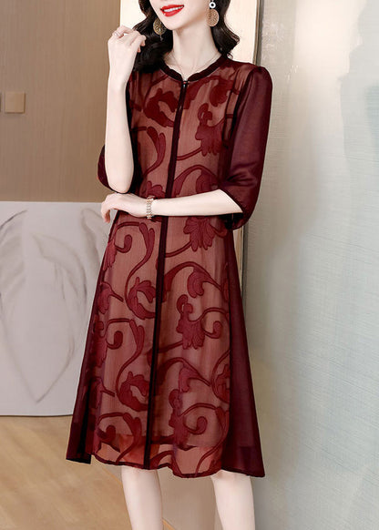 A Vintage Style Dress with Delicate Timeless Details
