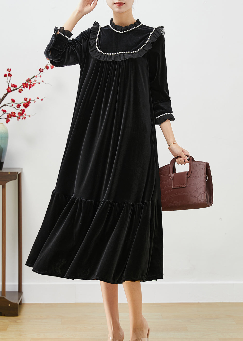 A Vintage Style Dress with Delicate Timeless Details