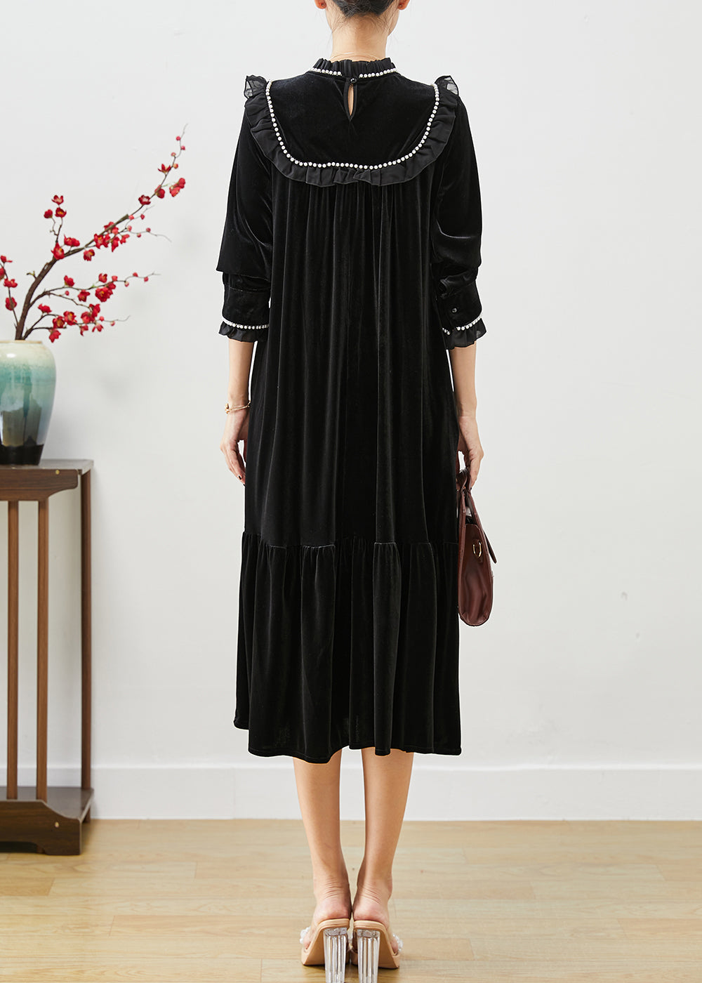 A Vintage Style Dress with Delicate Timeless Details