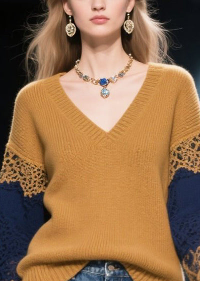 Vintage Inspired Pullover with a Contemporary Edge