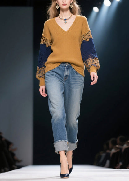 Vintage Inspired Pullover with a Contemporary Edge