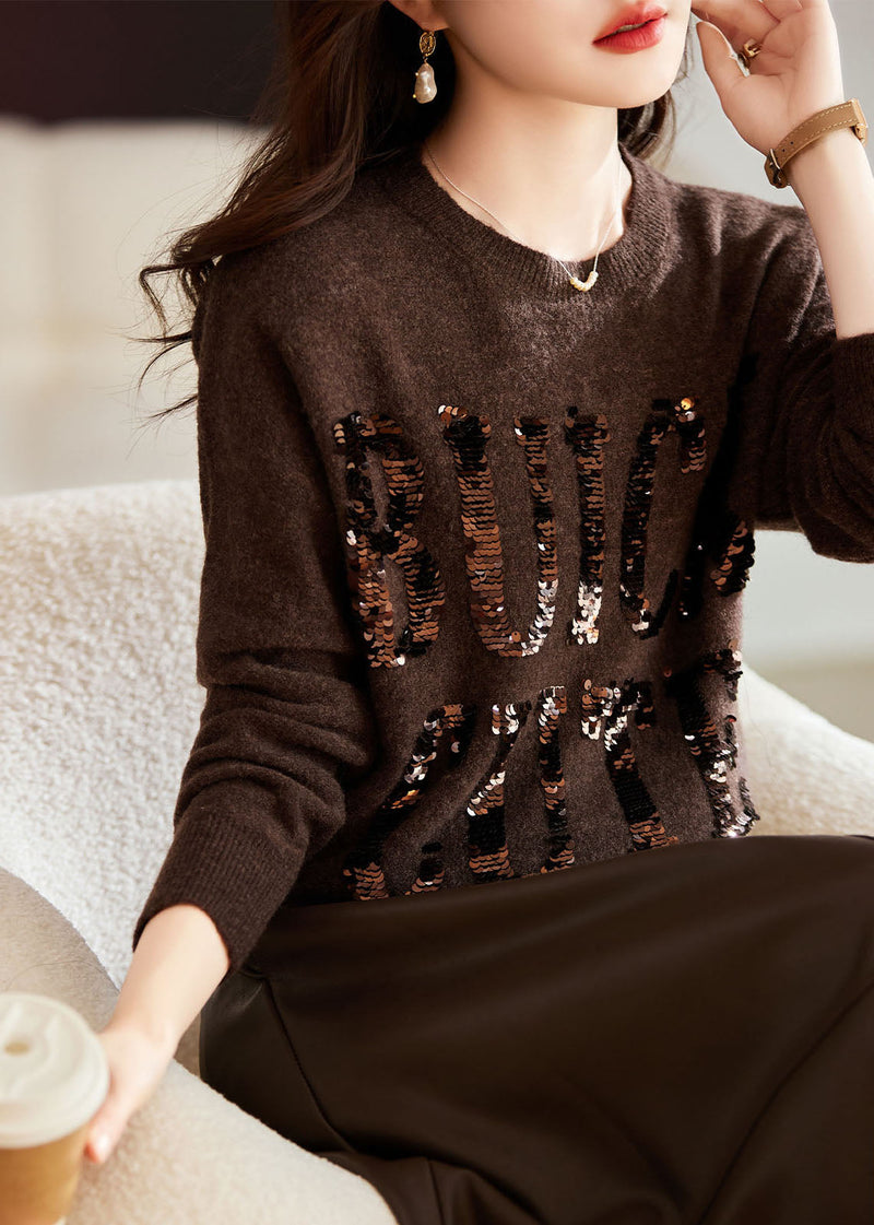 A Vintage Style Sweater with Delicate Timeless Details