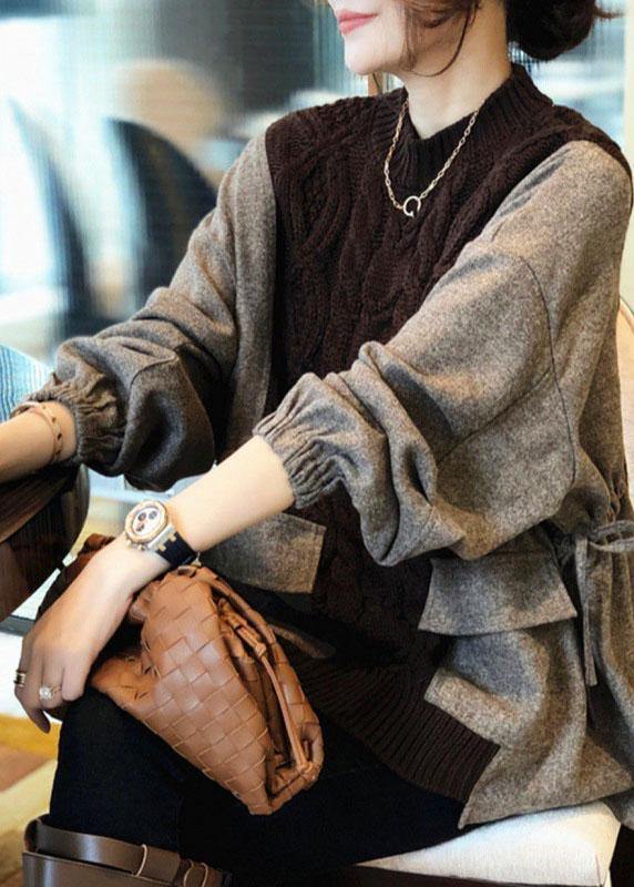 Vintage Inspired Sweater with a Contemporary Edge