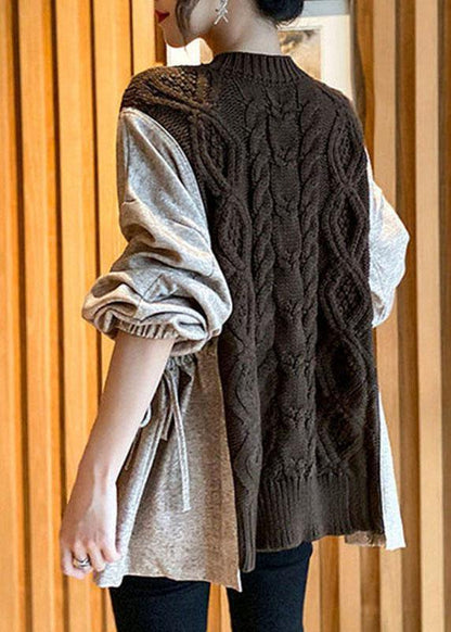 Vintage Inspired Sweater with a Contemporary Edge