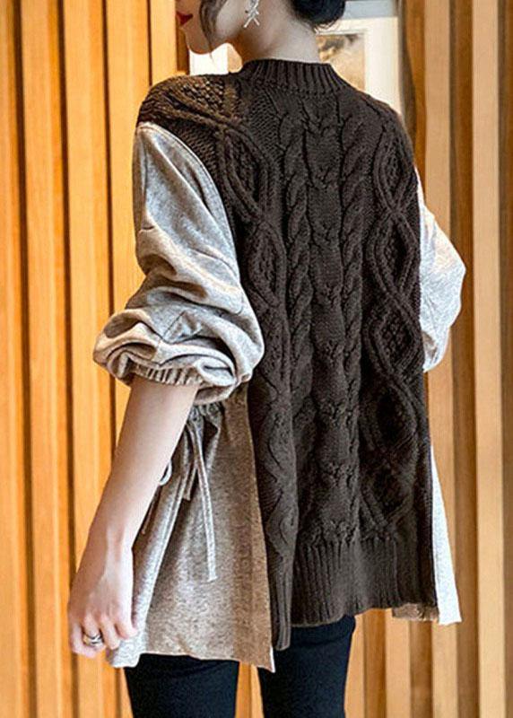 Vintage Inspired Sweater with a Contemporary Edge