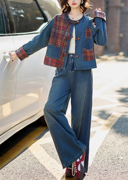 A Vintage Style Pants with Delicate Timeless Details