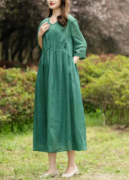 A Vintage Style Dress with Delicate Timeless Details