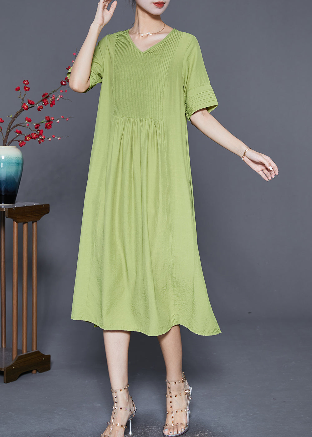 A Vintage Style Dress with Delicate Timeless Details