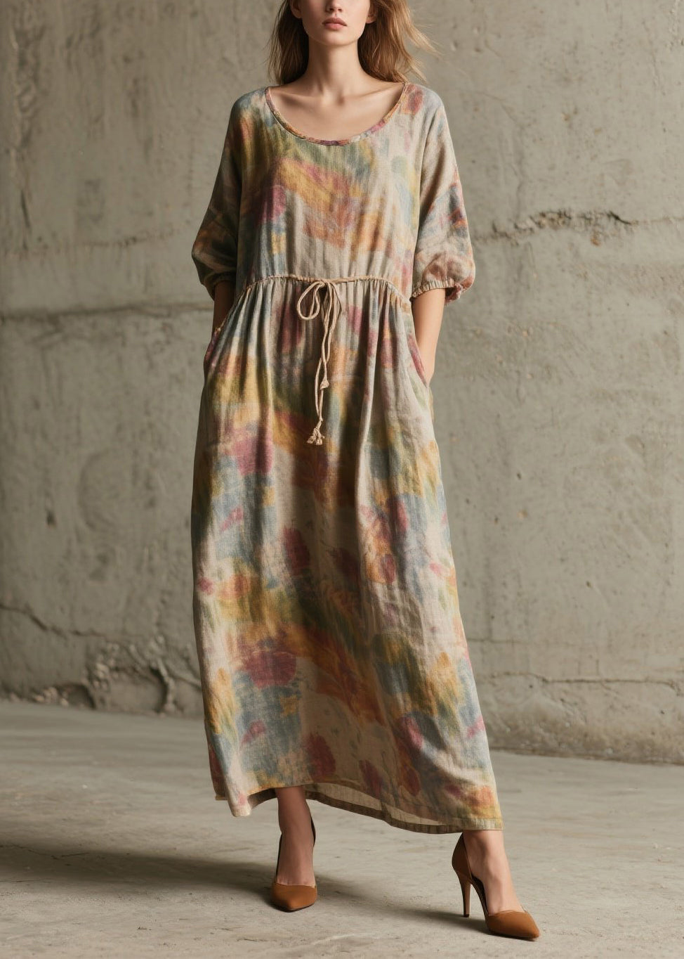 A Vintage Style Dress with Delicate Timeless Details