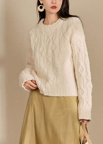 Vintage Inspired Sweater with a Contemporary Edge