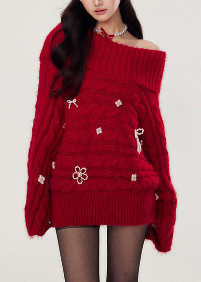 Classic Vintage Sweater with a Flattering Fit