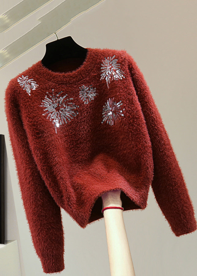 A Vintage Style Sweater with Delicate Timeless Details