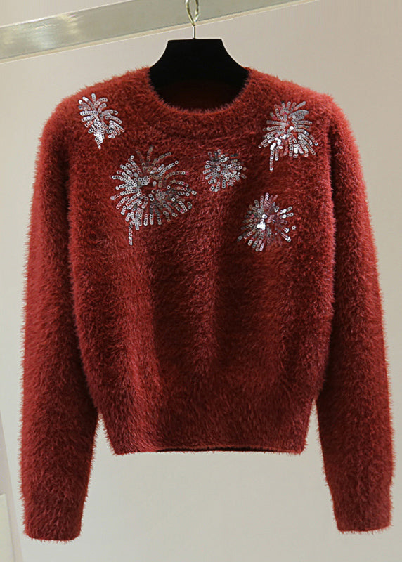 A Vintage Style Sweater with Delicate Timeless Details