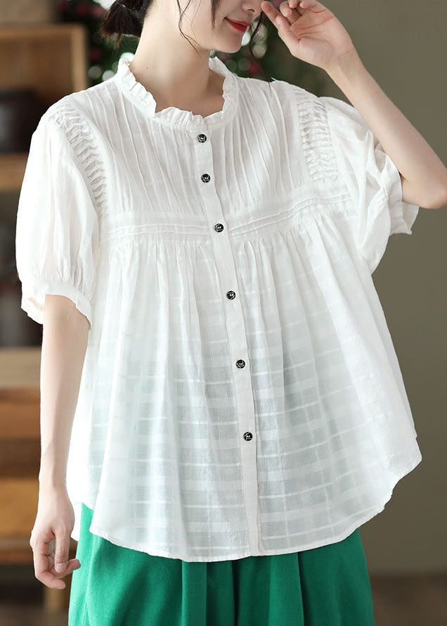 A Vintage Style Blouse with Delicate Timeless Details