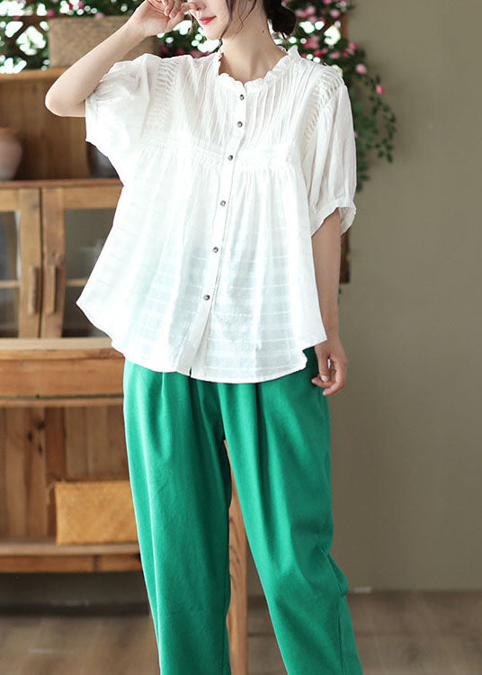 A Vintage Style Blouse with Delicate Timeless Details