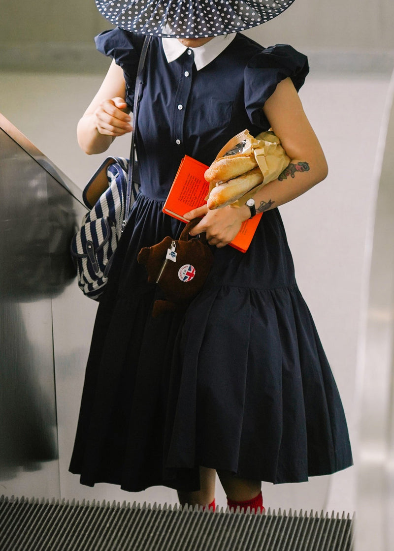 A Vintage Style Dress with Delicate Timeless Details