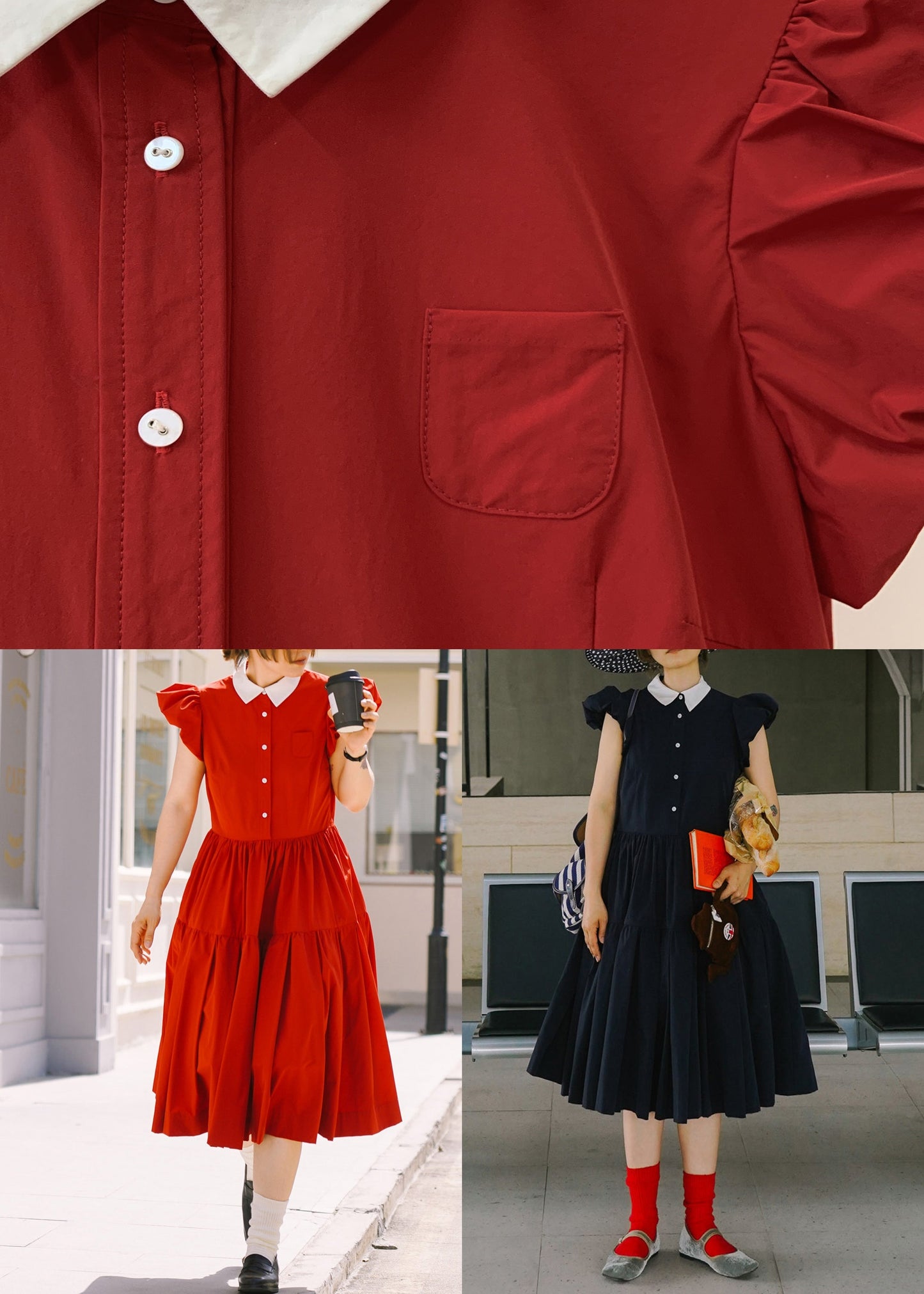 A Vintage Style Dress with Delicate Timeless Details