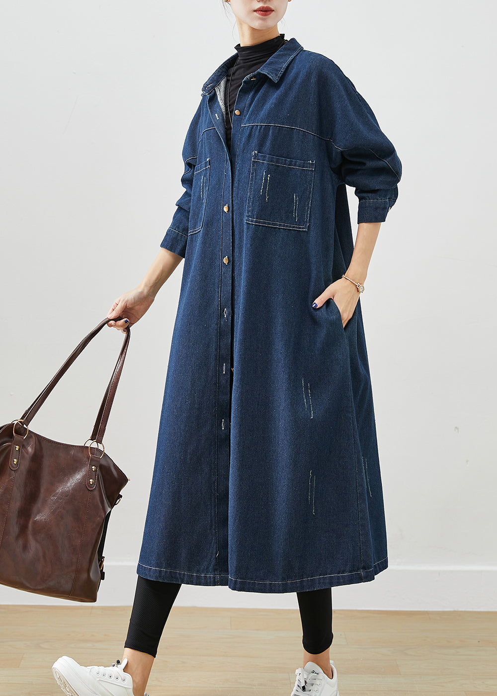 Classic Vintage Coat with a Flattering Fit