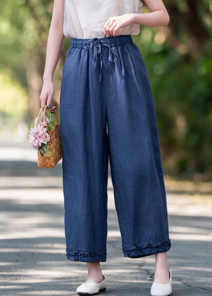 A Vintage Style Pants with Delicate Timeless Details