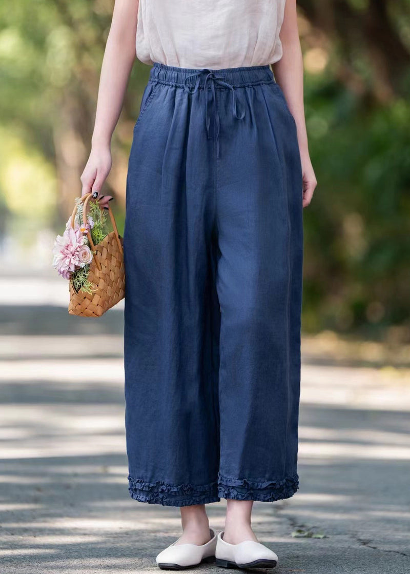A Vintage Style Pants with Delicate Timeless Details