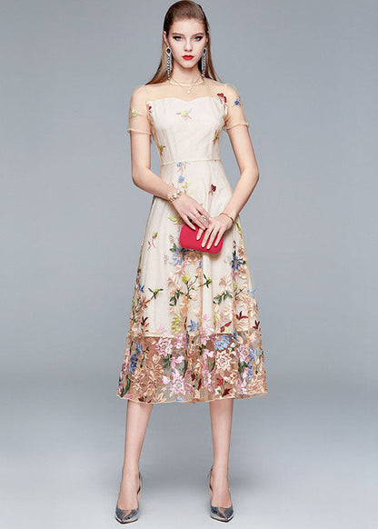 A Vintage Style Dress with Delicate Timeless Details