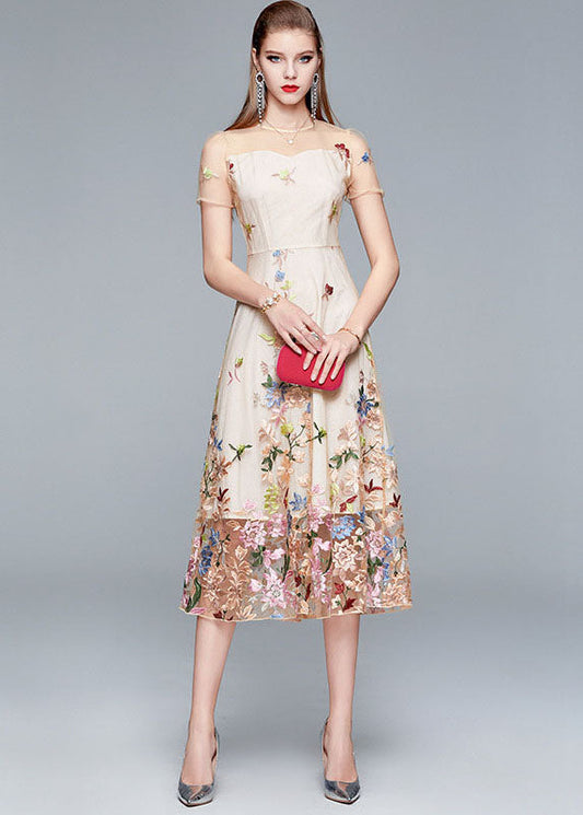 A Vintage Style Dress with Delicate Timeless Details