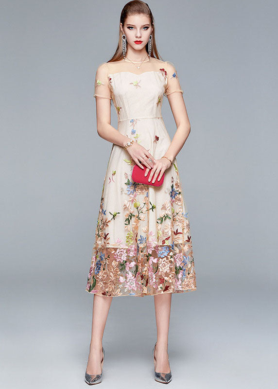 A Vintage Style Dress with Delicate Timeless Details