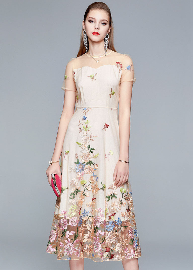 A Vintage Style Dress with Delicate Timeless Details