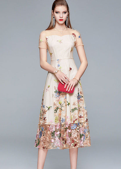 A Vintage Style Dress with Delicate Timeless Details
