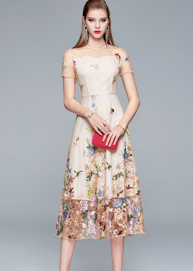A Vintage Style Dress with Delicate Timeless Details