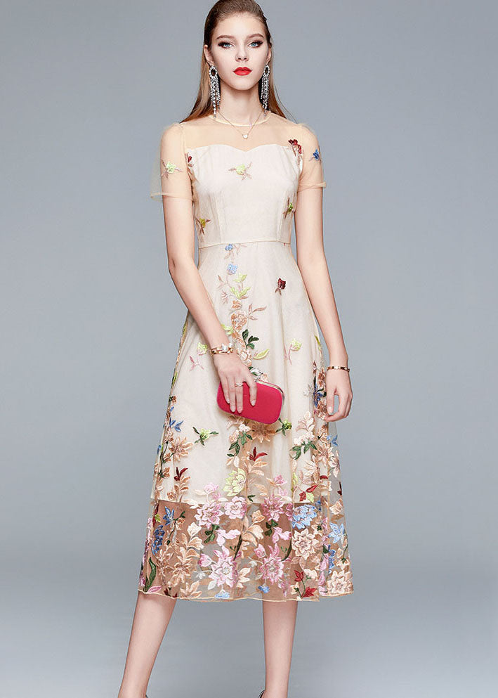 A Vintage Style Dress with Delicate Timeless Details