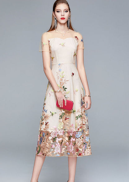 A Vintage Style Dress with Delicate Timeless Details